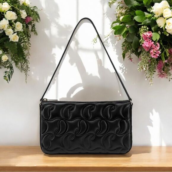 NWT Christian Louboutin Embossed Loubila Bag - Picture 1 of 10